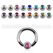 bcec4 hoops captive rings surgical steel 316l nose