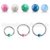 bcr20o3 hoops captive rings surgical steel 316l nose