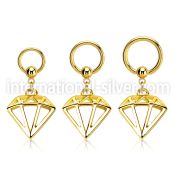 bcrtg575 anodized surgical steel ball closure rings ear lobe nipple piercing