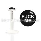 bilg29 labrets lip rings bioflex ptfe labrets chin