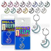 blcp723 fake illusion body jewelry others belly button