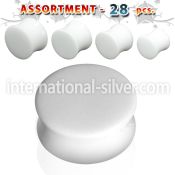 blk275 plugs gauges organic body jewelry ear lobe