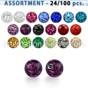 blk314 loose body jewelry parts surgical steel 316l 