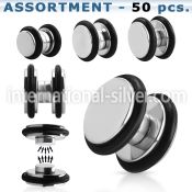 blk410 cheaters illusion plugs and tapers surgical steel 316l belly button