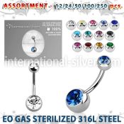 blk484 belly rings surgical steel 316l belly button