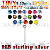 blk530 nose bone silver 925 nose