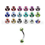 bnec3 micro curved barbells surgical steel 316l eyebrow