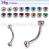 bnehjb3 micro curved barbells surgical steel 316l eyebrow