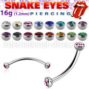 bnehjbl micro curved barbells surgical steel 316l eyebrow