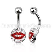 bnmtj25 belly rings surgical steel 316l belly button