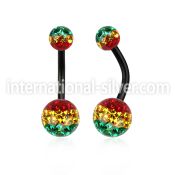 bnt2frgr belly rings anodized surgical steel 316l belly button