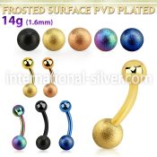 bntfo6 belly rings anodized surgical steel 316l belly button