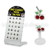 brlbi11 labrets lip rings bioflex ptfe labrets chin