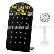 brlbi1 labrets lip rings bioflex ptfe labrets chin