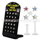 brlbi3 labrets lip rings bioflex ptfe labrets chin