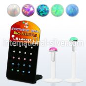 brlbi44 labrets lip rings bioflex ptfe labrets chin