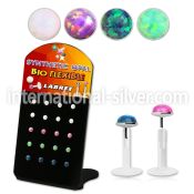 brlbi45 labrets lip rings bioflex ptfe labrets chin