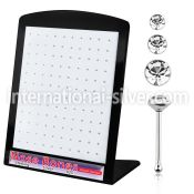 brnbmc7 nose bone silver 925 nose