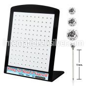 brnypmc7 bend it to fit nose studs silver 925 nose