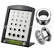 brpg17 tunnels gauges surgical steel 316l ear lobe