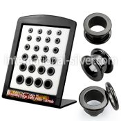 brpg18 tunnels gauges anodized surgical steel 316l ear lobe