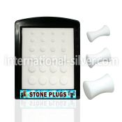 brpg47 plugs gauges organic body jewelry ear lobe