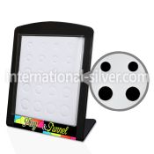 brpu3 displays acrylic body jewelry belly button