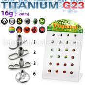 brtsa1 dermals titanium g23 implant grade belly button