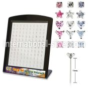 brzymm bend it to fit nose studs silver 925 belly button