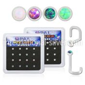 bxbinswo l shape nose studs bioflex ptfe nose