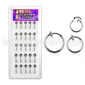 bxclp2 fake illusion body jewelry others nose