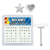 bxvhs nose bone silver 925 nose