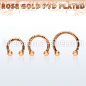 cbettb25 horseshoes anodized surgical steel 316l eyebrow