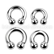 cbr2 horseshoes surgical steel 316l belly button
