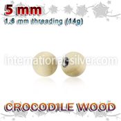 crball5 loose body jewelry parts organic body jewelry 