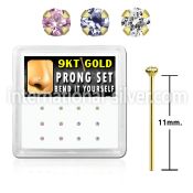 d9gys2 bend it to fit nose studs gold nose