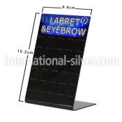 dac65 displays acrylic body jewelry belly button