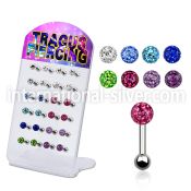 dacb101 straight barbells surgical steel 316l tragus