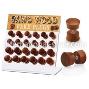 dacb158 cheaters  illusion plugs and tapers organic body jewelry ear lobe