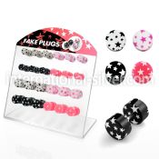 dacb76c cheaters  illusion plugs and tapers acrylic body jewelry belly button