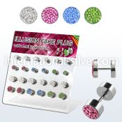 dacb83 cheaters  illusion plugs and tapers surgical steel 316l belly button