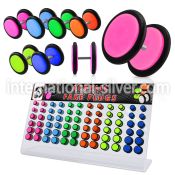 dacb89b cheaters  illusion plugs and tapers acrylic body jewelry belly button