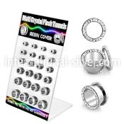 dapg64a tunnels gauges surgical steel 316l ear lobe