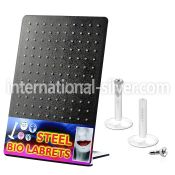 dlbijc labrets lip rings bioflex ptfe labrets chin