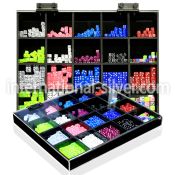 dmbj4 loose body jewelry parts acrylic body jewelry belly button