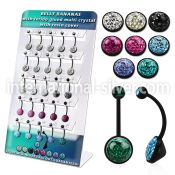 dmix19 bio flex & ptfe belly bananas belly piercing