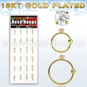 dnsm106 nose hoop silver 925 nose