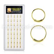 dnsm29 nose hoop silver 925 nose