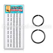 dnsm39 nose hoop silver 925 nose