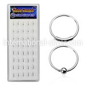 dnsm nose hoop silver 925 nose